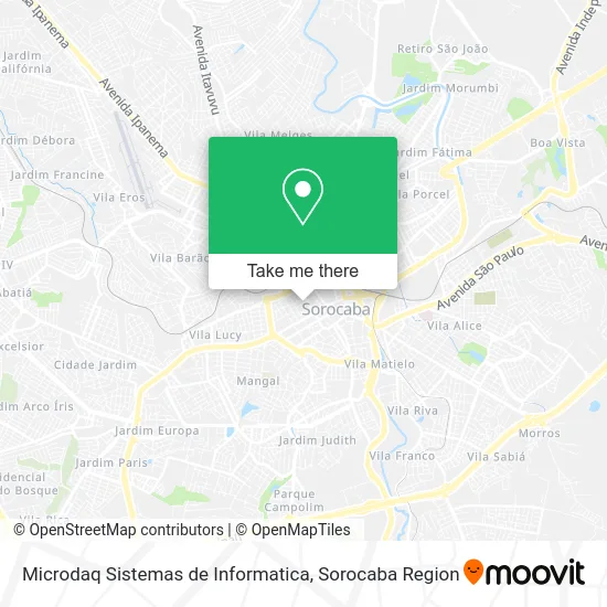 Microdaq Sistemas de Informatica map