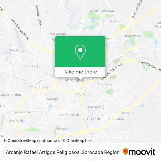 Arcanjo Rafael Artigos Religiosos map