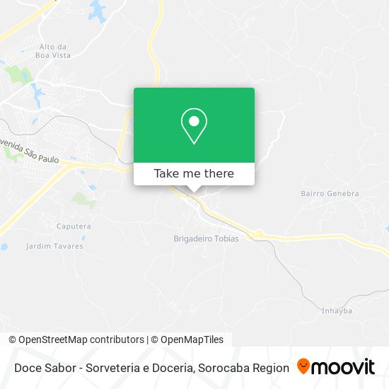 Mapa Doce Sabor - Sorveteria e Doceria