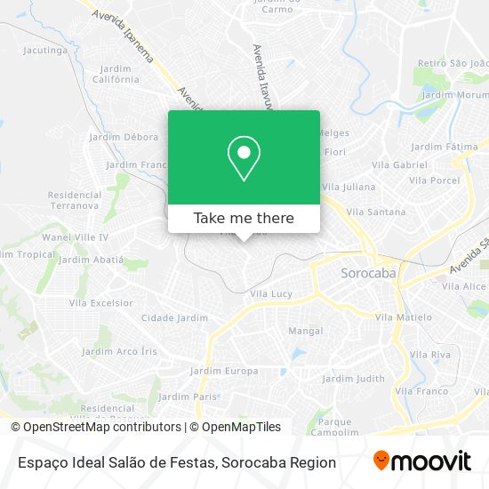 Espaço Ideal Salão de Festas map