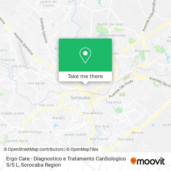 Ergo Care - Diagnostico e Tratamento Cardiologico S / S L map