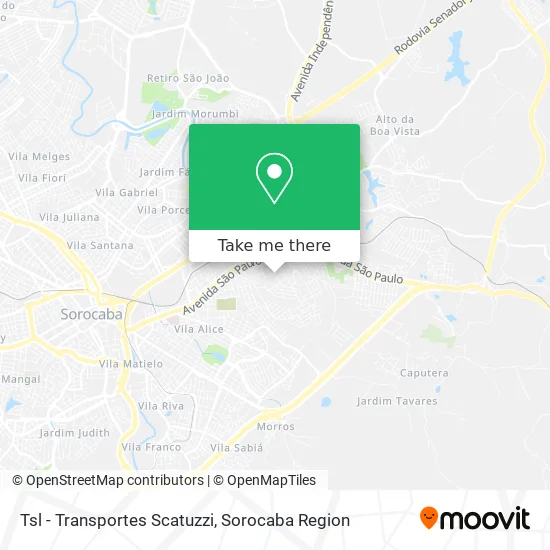 Tsl - Transportes Scatuzzi map