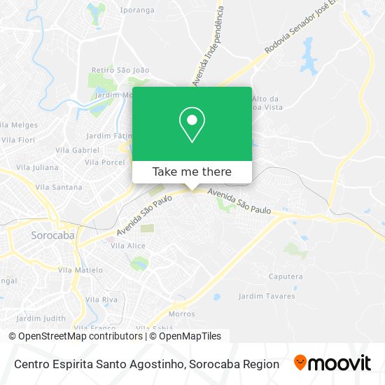 Centro Espirita Santo Agostinho map