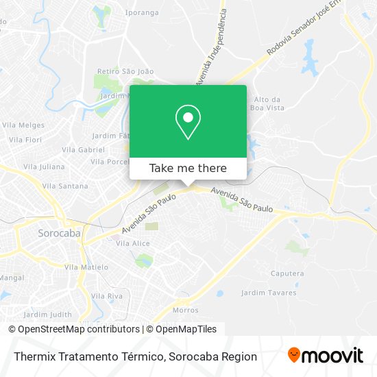 Mapa Thermix Tratamento Térmico