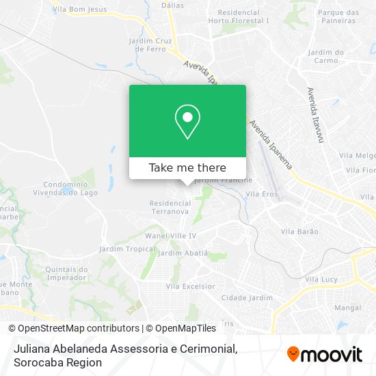 Juliana Abelaneda Assessoria e Cerimonial map