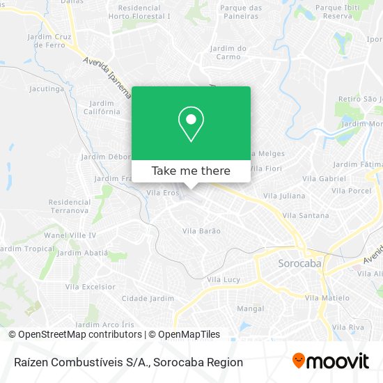 Raízen Combustíveis S/A. map