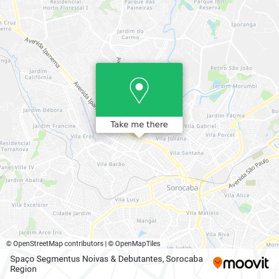 Spaço Segmentus Noivas & Debutantes map