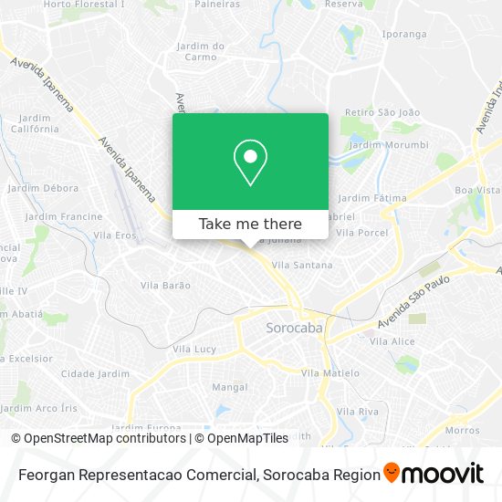 Feorgan Representacao Comercial map