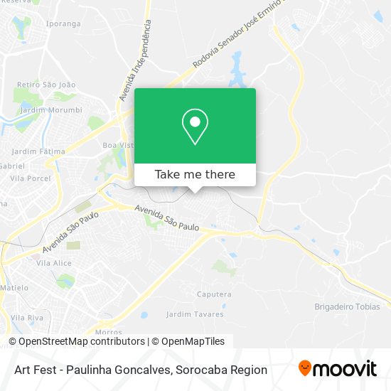 Art Fest - Paulinha Goncalves map