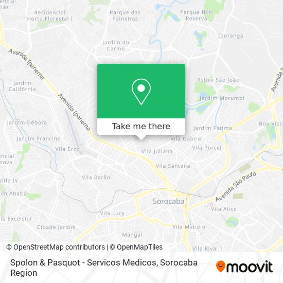 Spolon & Pasquot - Servicos Medicos map