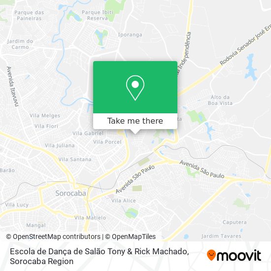 Escola de Dança de Salão Tony & Rick Machado map