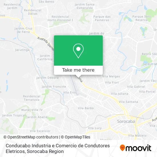 Conducabo Industria e Comercio de Condutores Eletricos map