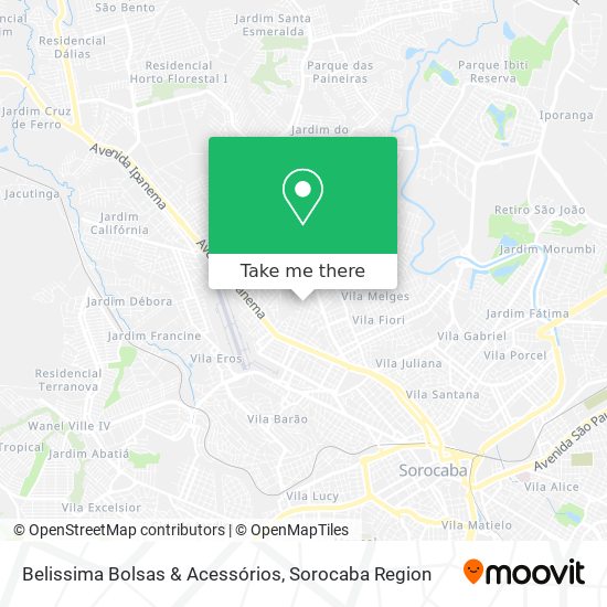 Belissima Bolsas & Acessórios map