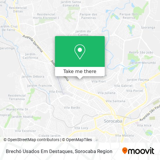 Brechó Usados Em Destaques map