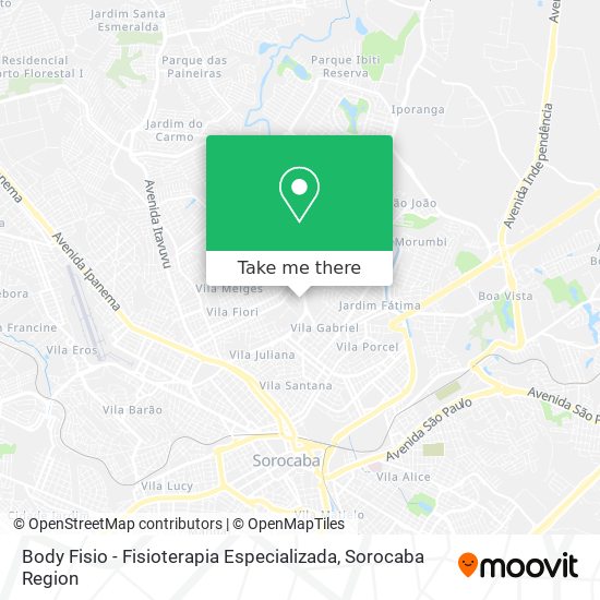 Body Fisio - Fisioterapia Especializada map