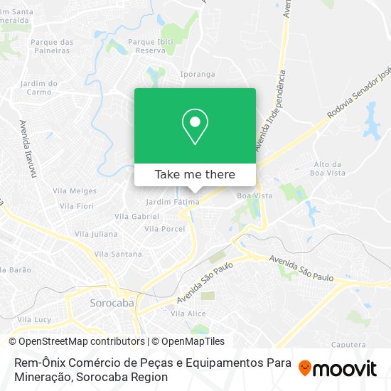 Rem-Ônix Comércio de Peças e Equipamentos Para Mineração map