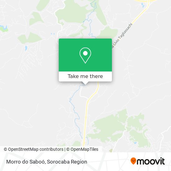 Mapa Morro do Saboó