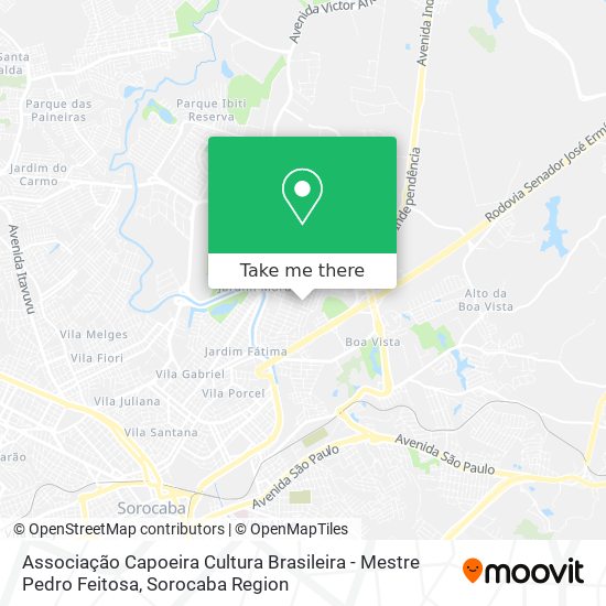 Associação Capoeira Cultura Brasileira - Mestre Pedro Feitosa map