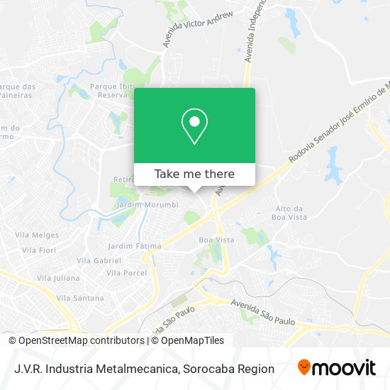 J.V.R. Industria Metalmecanica map