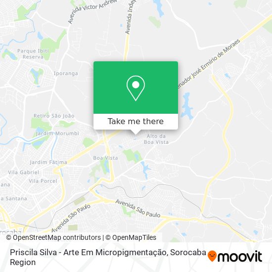 Priscila Silva - Arte Em Micropigmentação map