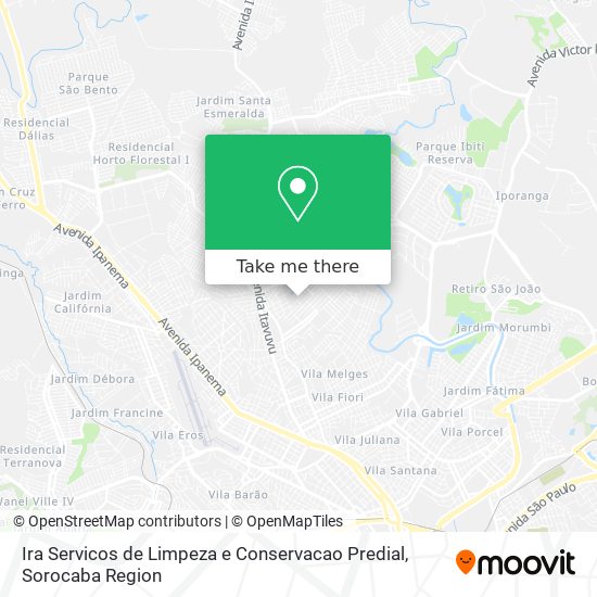 Ira Servicos de Limpeza e Conservacao Predial map