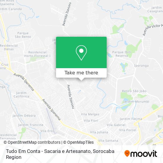 Tudo Em Conta - Sacaria e Artesanato map