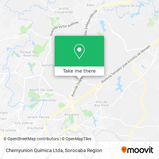 Chemyunion Química Ltda map