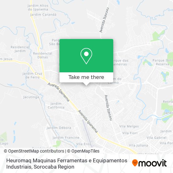 Heuromaq Maquinas Ferramentas e Equipamentos Industriais map