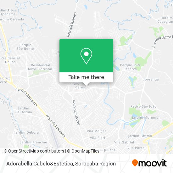 Adorabella Cabelo&Estética map
