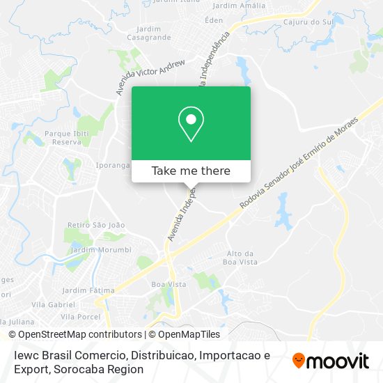 Iewc Brasil Comercio, Distribuicao, Importacao e Export map
