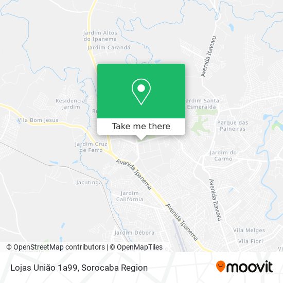 Lojas União 1a99 map