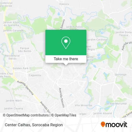 Center Calhas map