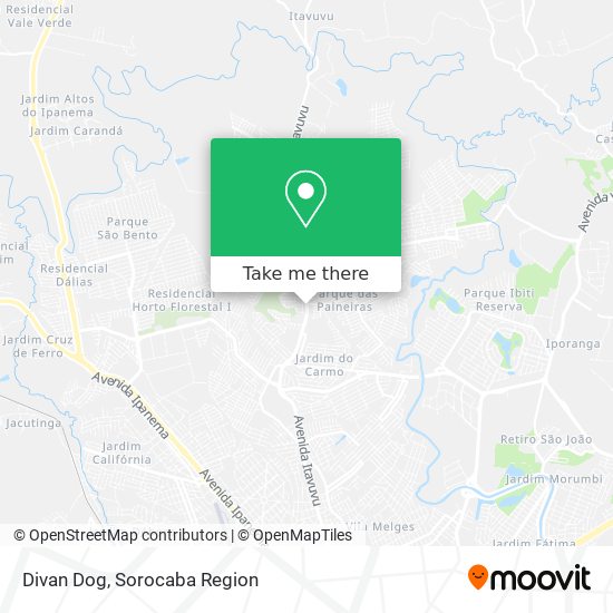 Divan Dog map