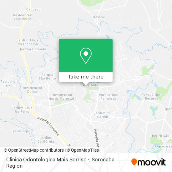 Clinica Odontologica Mais Sorriso - map