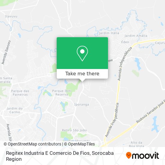 Regitex Industria E Comercio De Fios map