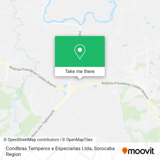 Condbras Temperos e Especiarias Ltda map