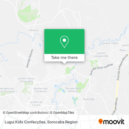 Lugui Kids Confecções map