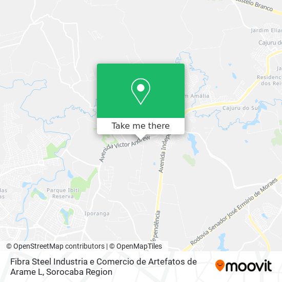 Mapa Fibra Steel Industria e Comercio de Artefatos de Arame L