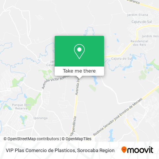 VIP Plas Comercio de Plasticos map