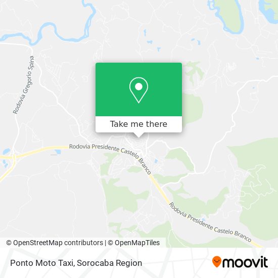 Mapa Ponto Moto Taxi