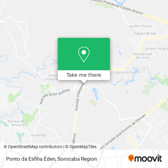 Ponto da Esfiha Éden map