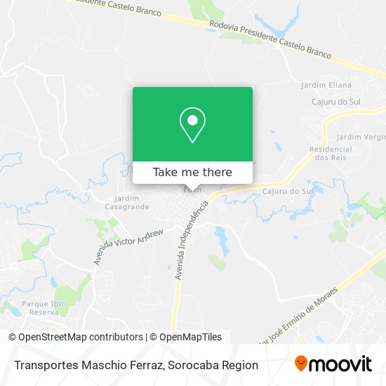 Transportes Maschio Ferraz map