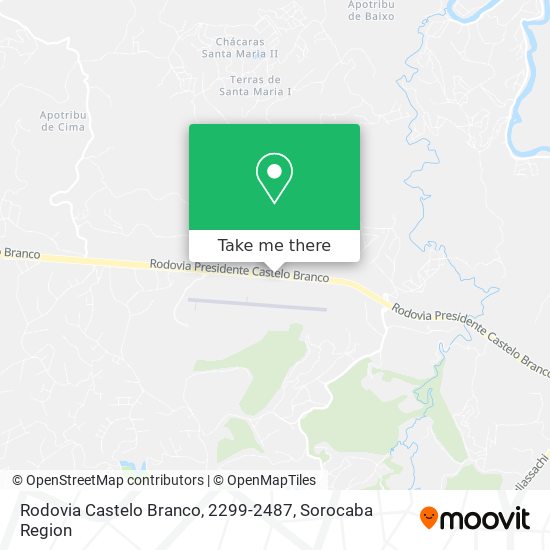 Rodovia Castelo Branco, 2299-2487 map