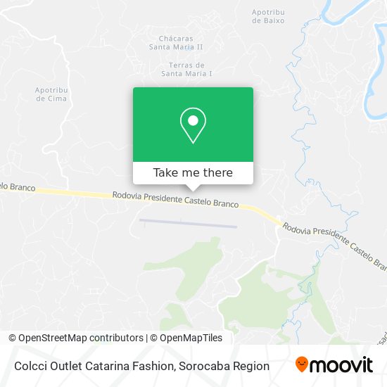 Colcci Outlet Catarina Fashion map