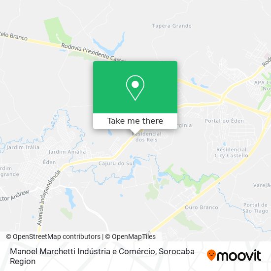 Manoel Marchetti Indústria e Comércio map