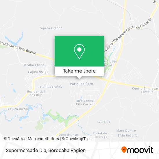 Supermercado Dia map