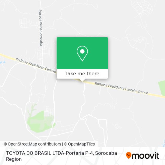 TOYOTA DO BRASIL LTDA-Portaria P-4 map