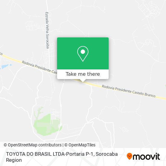 TOYOTA DO BRASIL LTDA-Portaria P-1 map