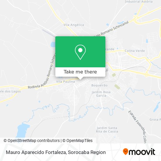 Mapa Mauro Aparecido Fortaleza