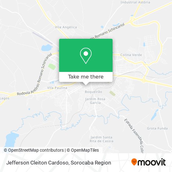 Jefferson Cleiton Cardoso map
